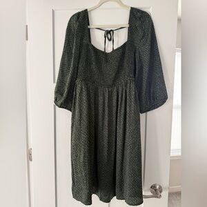 Motherhood Maternity Green Patterned Dress